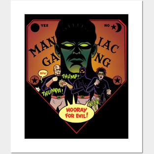 The Maniac Gang Posters and Art